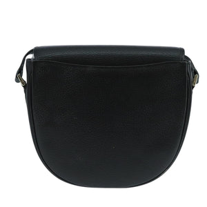 Burberry Black Leather Shoulder Bag ( )