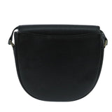 Burberry Black Leather Shoulder Bag ( )
