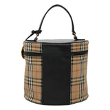 Burberry Haymarket Beige Canvas Clutch Bag ( )