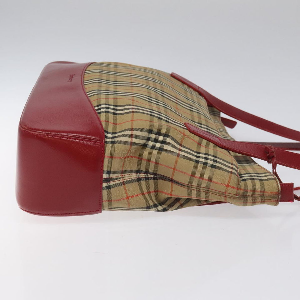 Burberry Nova Check Beige Canvas Tote Bag ( )