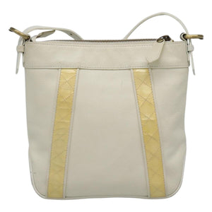 Burberry - Beige Leather Shoulder Bag ( )
