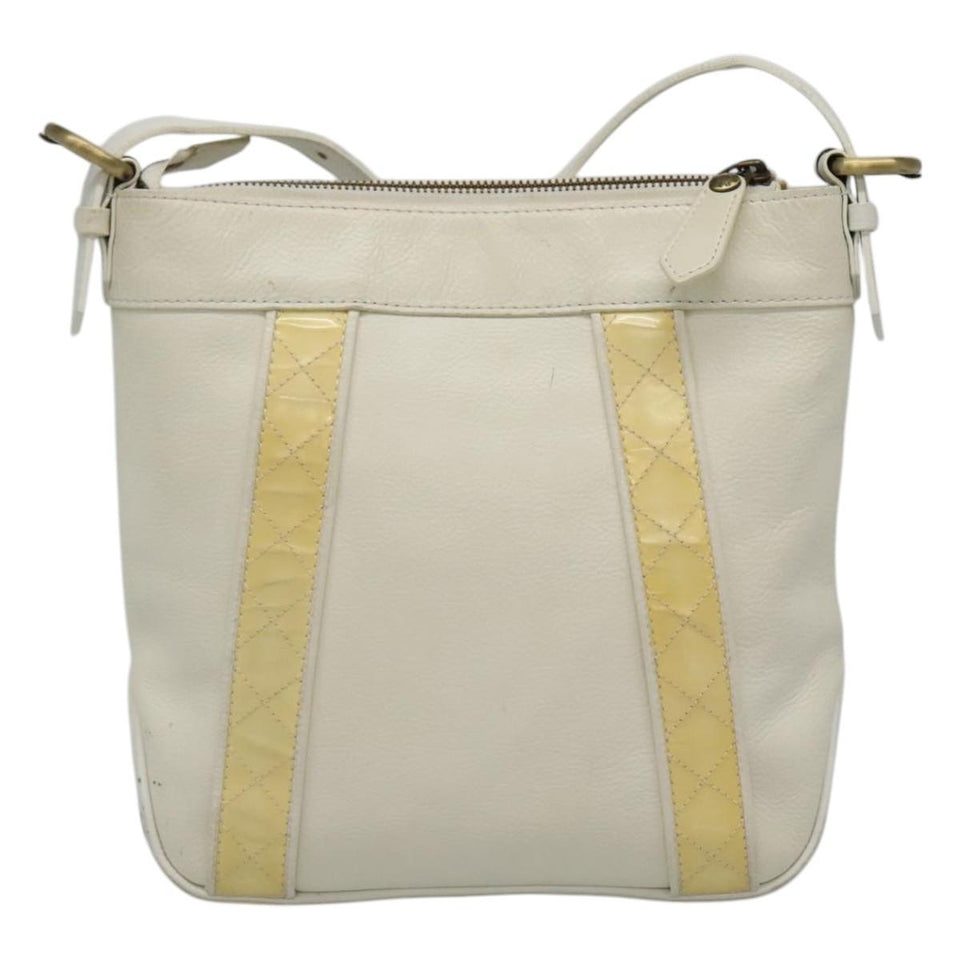 Burberry - Beige Leather Shoulder Bag ( )