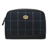 Burberry Navy Canvas Clutch Bag ( )