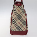 Burberry Nova Check Beige Canvas Tote Bag ( )
