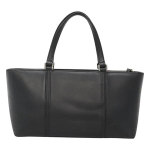 Burberry Black Leather Tote Bag ( )