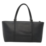 Burberry Black Leather Tote Bag ( )
