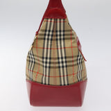 Burberry Nova Check Beige Canvas Shoulder Bag ( )