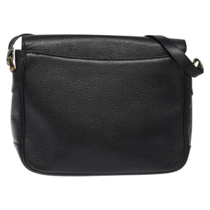 Burberry Black Leather Shoulder Bag ( )