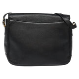 Burberry Black Leather Shoulder Bag ( )