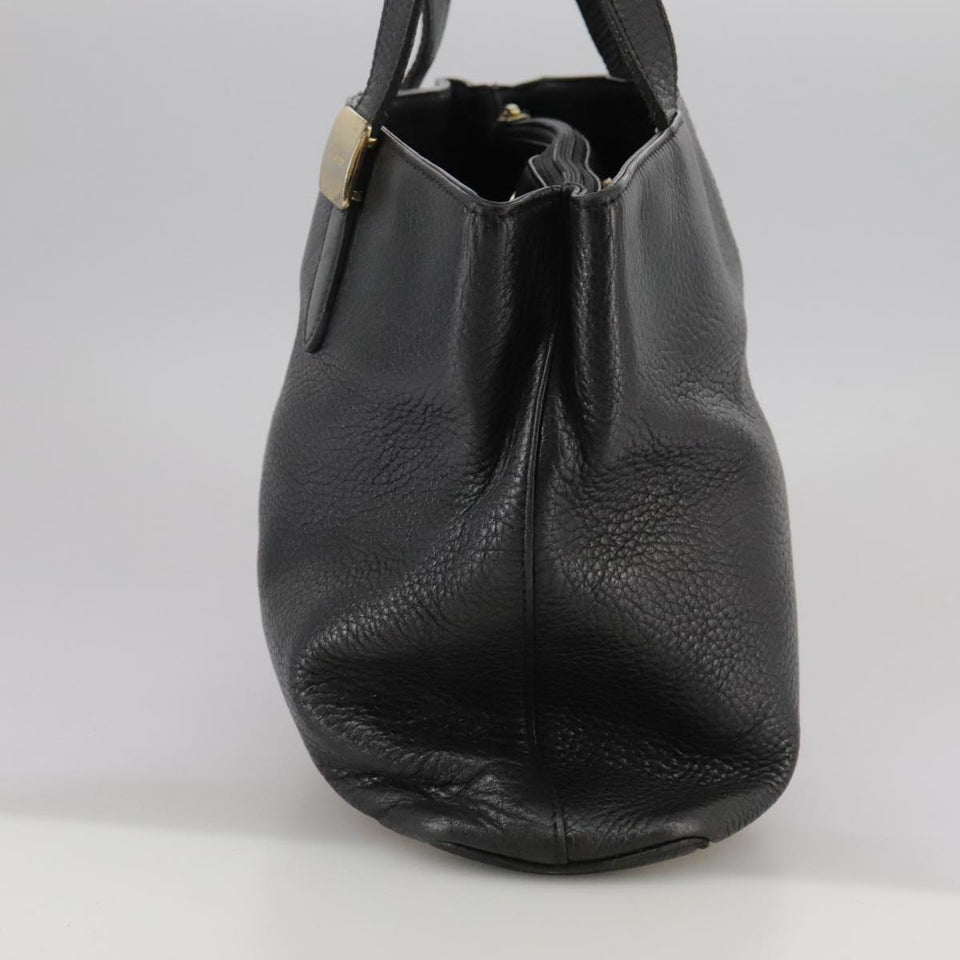Burberry Black Leather Handbag ( )