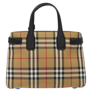 Burberry The Banner Beige Canvas Tote Bag ( )