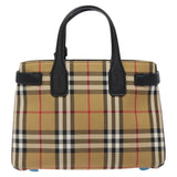 Burberry The Banner Beige Canvas Tote Bag ( )