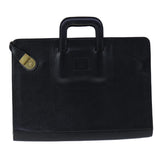 Burberry Black Leather Briefcase Bag ( )