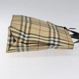 Burberry Nova Check Beige Canvas Handbag ( )