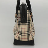 Burberry Nova Check Beige Canvas Handbag ( )