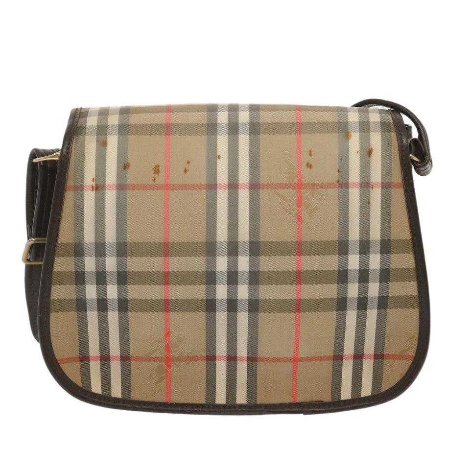 Luxury Burberry Nova Check Shoulder Bag