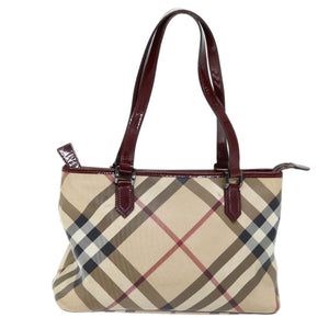 Luxury Burberry Nova Check Shoulder Bag