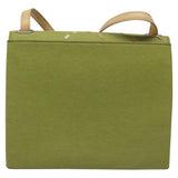 Burberry Green Canvas Shoulder Bag ( )