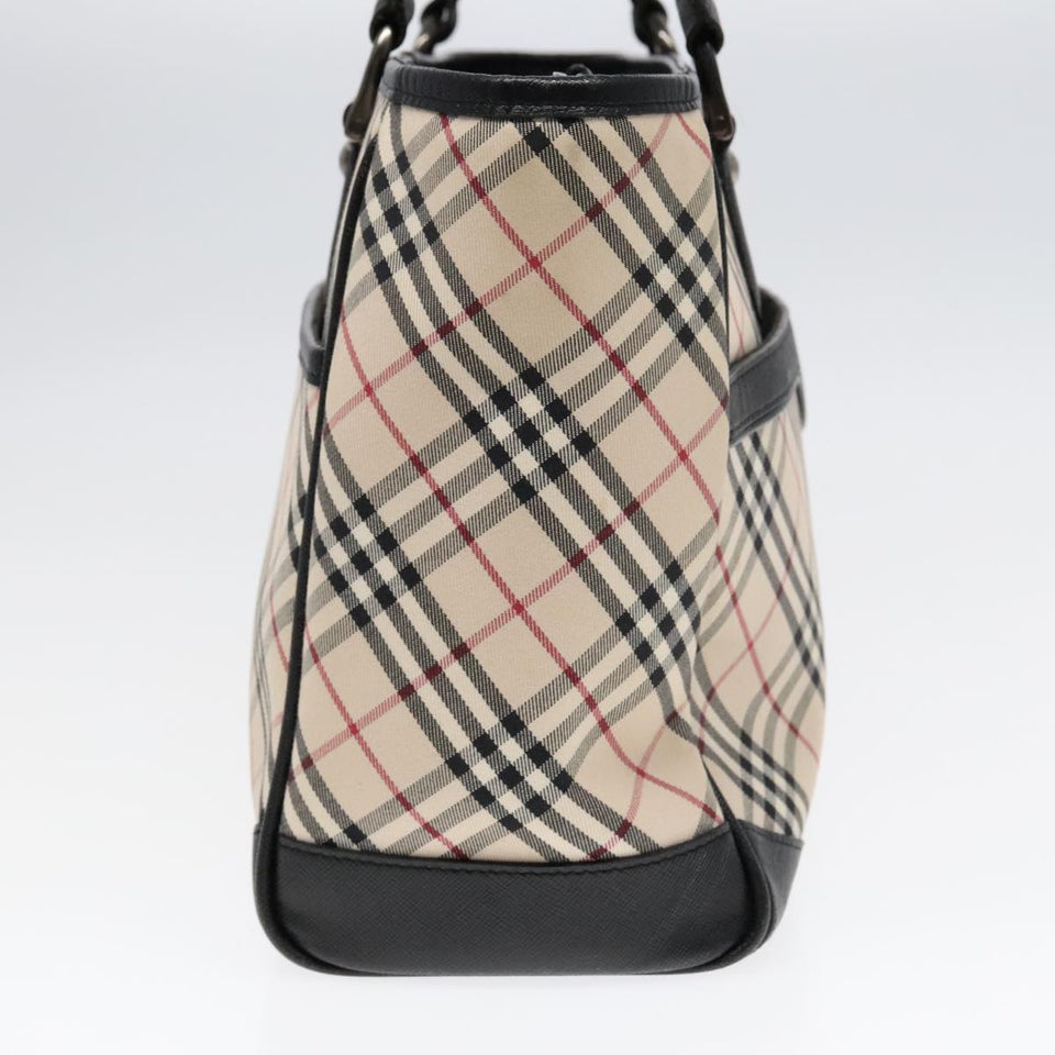Burberry Nova Check Beige Canvas Handbag ( )