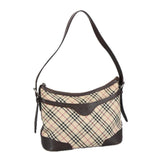 Burberry Nova Check Beige Canvas Shoulder Bag ( )