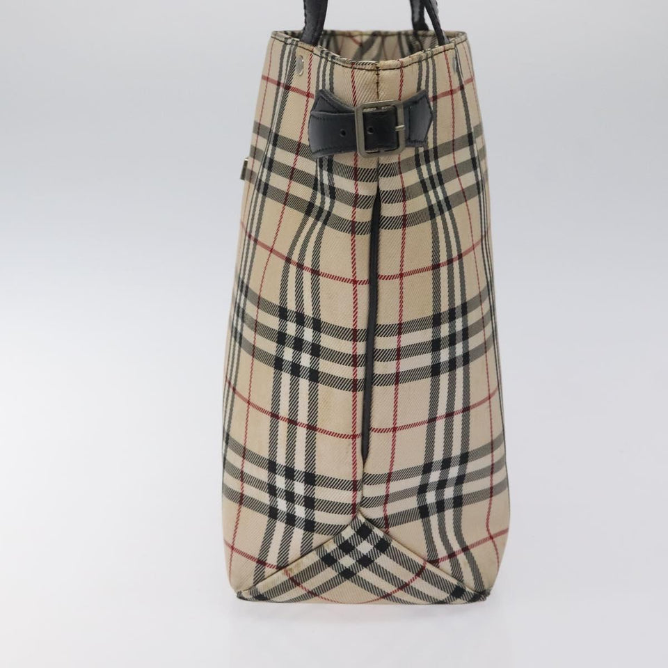 Burberry Nova Check Beige Canvas Tote Bag ( )