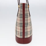 Burberry Nova Check Beige Canvas Shoulder Bag ( )