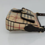 Burberry Nova Check Beige Canvas Shoulder Bag ( )