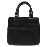 Burberry Nova Check Black Leather Handbag ( )