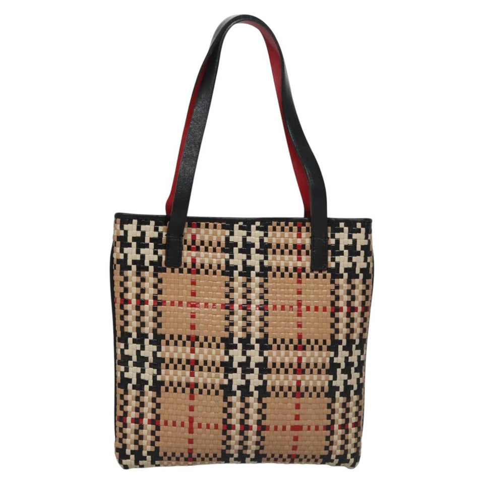 Burberry Black Label Beige Leather Handbag ( )