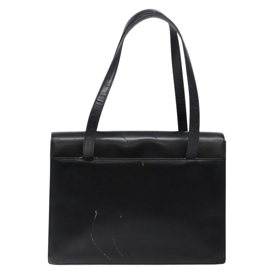 Burberry Black Leather Handbag ( )