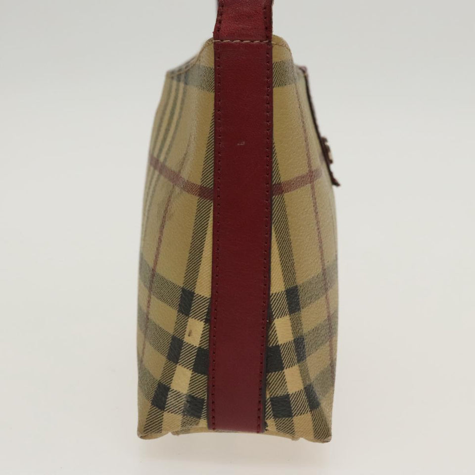 Burberry Nova Check Beige Canvas Shoulder Bag ( )