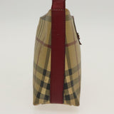 Burberry Nova Check Beige Canvas Shoulder Bag ( )