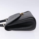 Burberry Triple Loving Heart Black Leather Handbag ( )