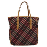 Burberry Nova Check Pink Canvas Tote Bag ( )