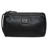Burberry Black Leather Clutch Bag ( )