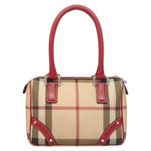 Burberry Supernova Check Beige Canvas Handbag ( )
