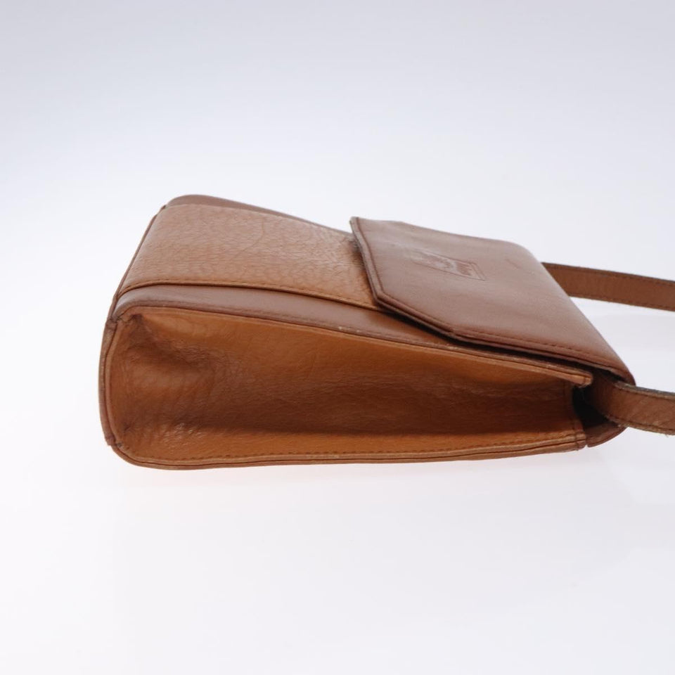 Burberry Brown Leather Shoulder Bag ( )