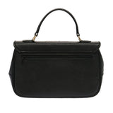 Burberry Vintage Check Black Leather Handbag ( )
