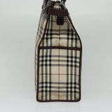 Burberry Nova Check Beige Canvas Tote Bag ( )