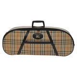Burberry Nova Check Beige Leather Handbag ( )
