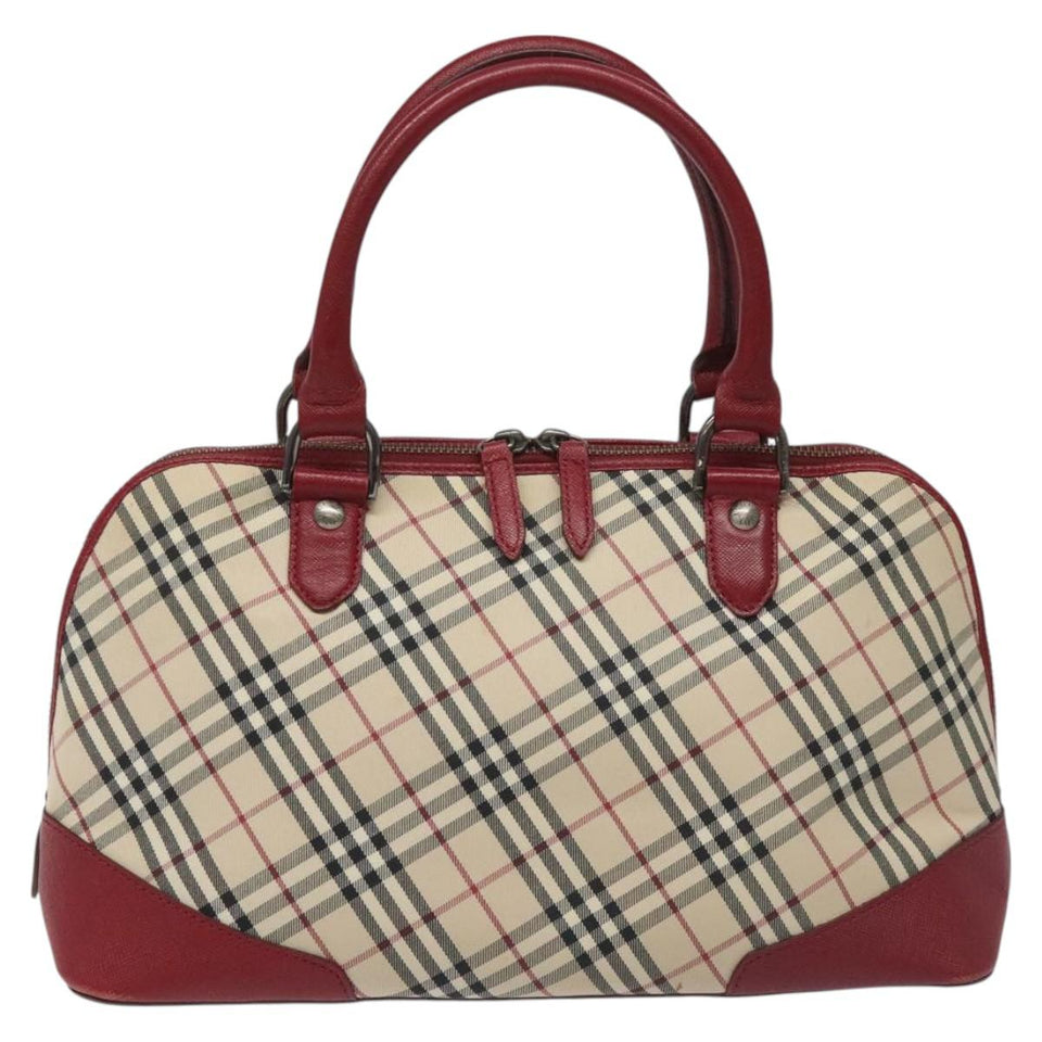 Burberry Nova Check Beige Canvas Handbag ( )