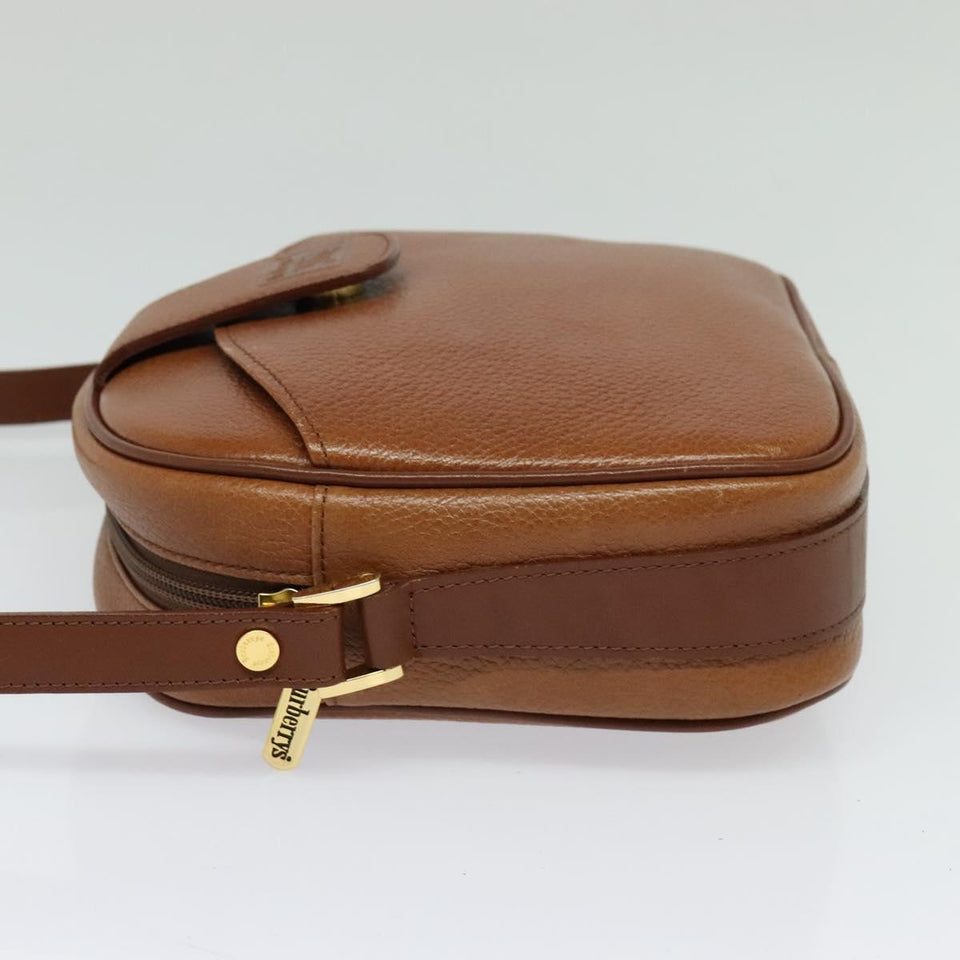 Burberry Brown Leather Shoulder Bag ( )
