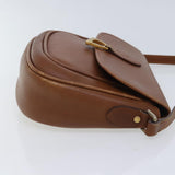 Burberry Brown Leather Shoulder Bag ( )