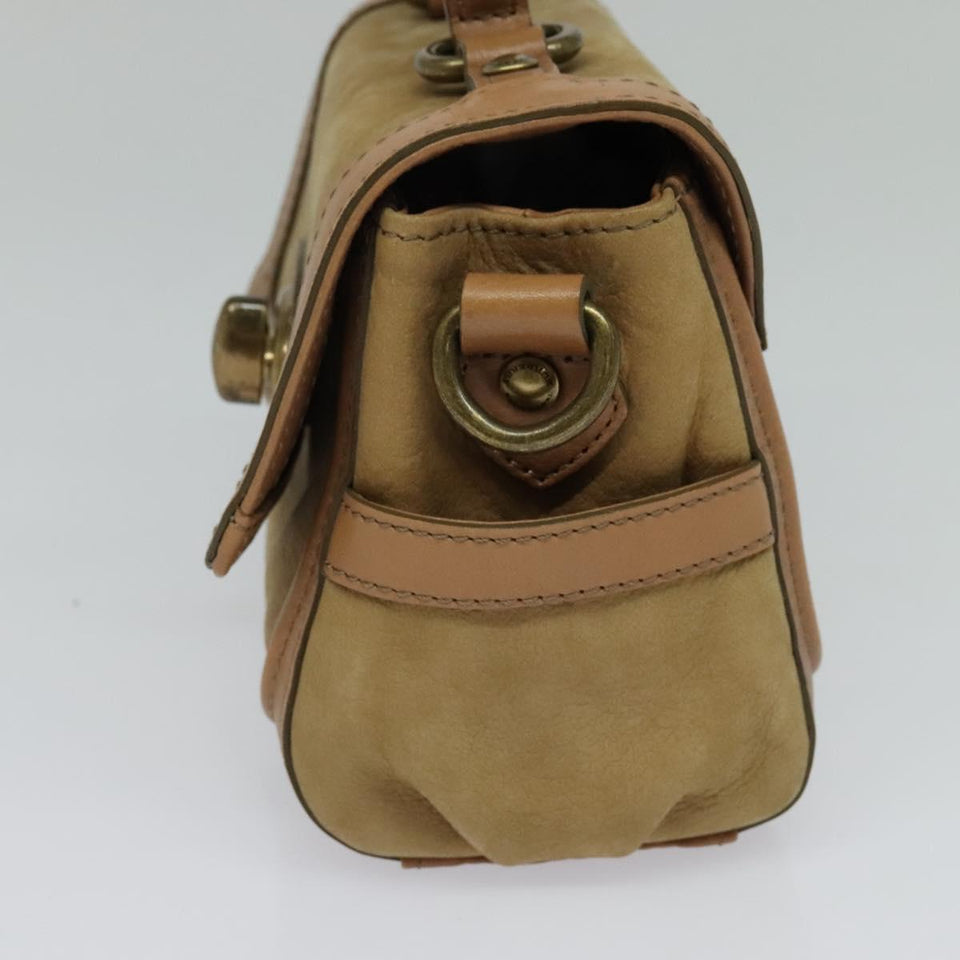 Burberry Blue Label Beige Suede Handbag ( )