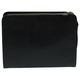 Burberry Black Leather Clutch Bag ( )