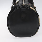 Burberry Supernova Check Black Wool Handbag ( )