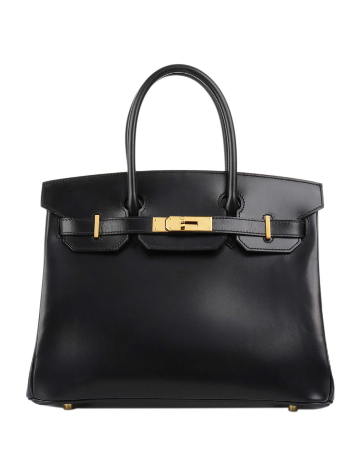 Hermes Black Box Birkin 30 GHW.