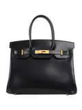 Hermes Black Box Birkin 30 GHW.