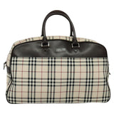 Burberry Nova Check Beige Nylon Travel Bag ( )
