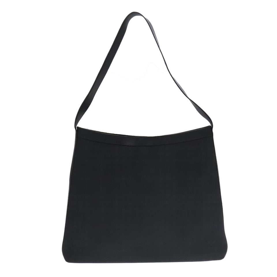 Burberry Black Canvas Shoulder Bag ( )